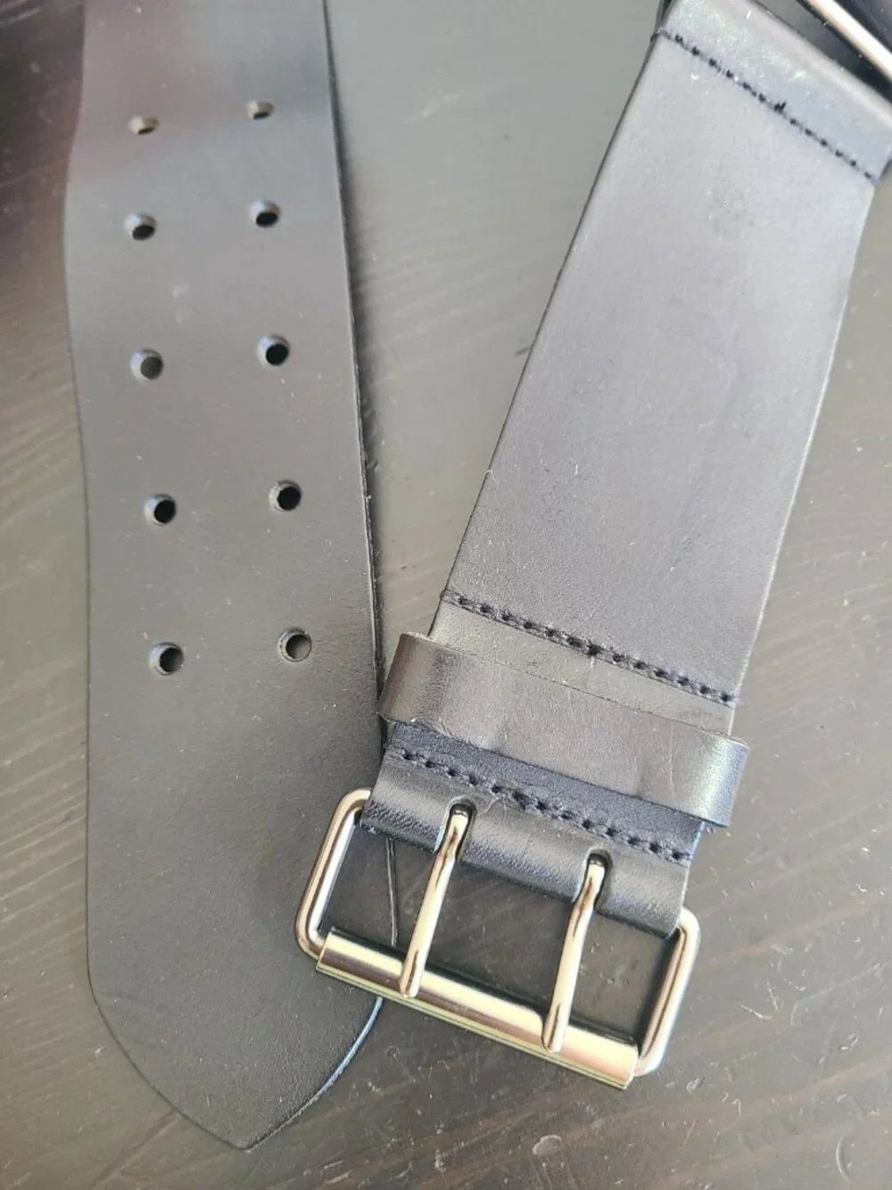 Burberry Women's Leather Belt Black size 1